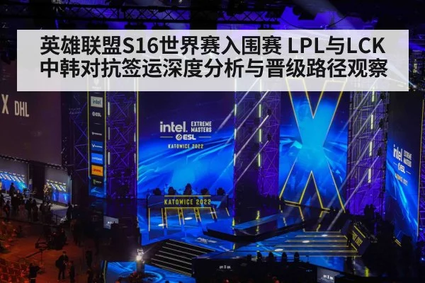 英雄联盟S16世界赛入围赛 LPL与LCK中韩对抗签运深度分析与晋级路径观察